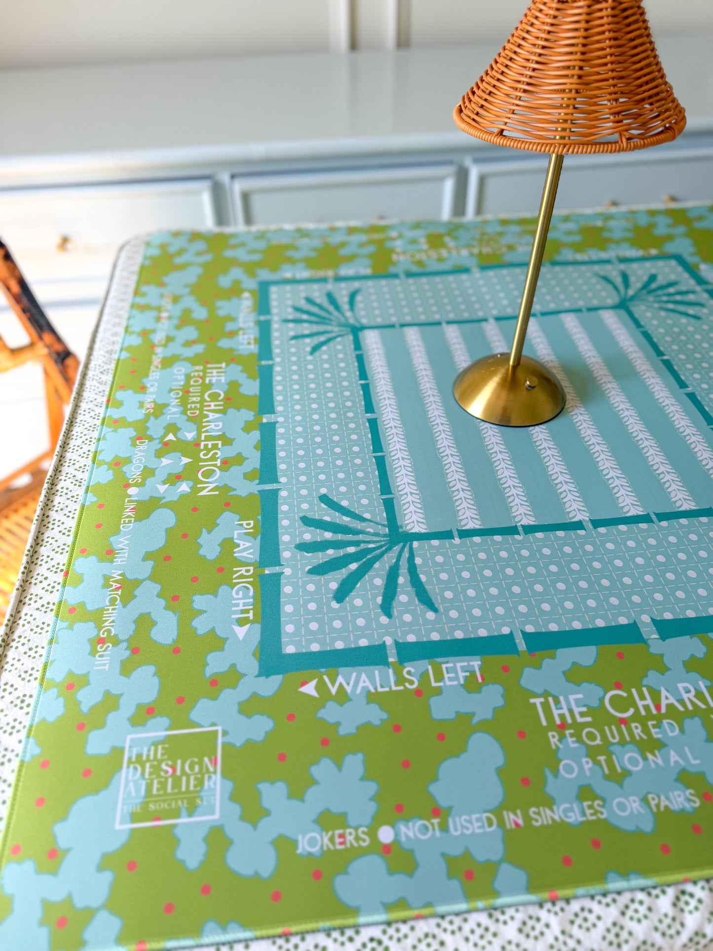 Single Sided Neoprene Mahjong Mat