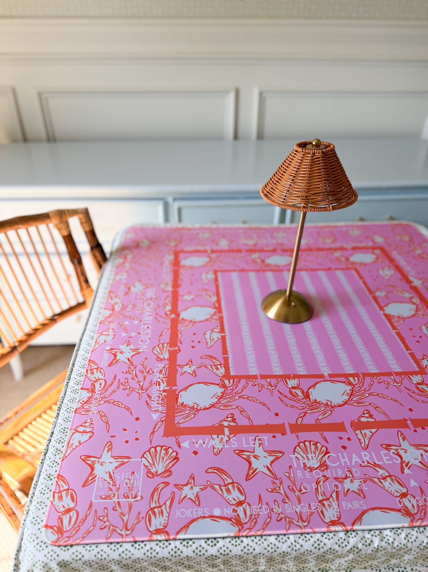 Single Sided Neoprene Mahjong Mat
