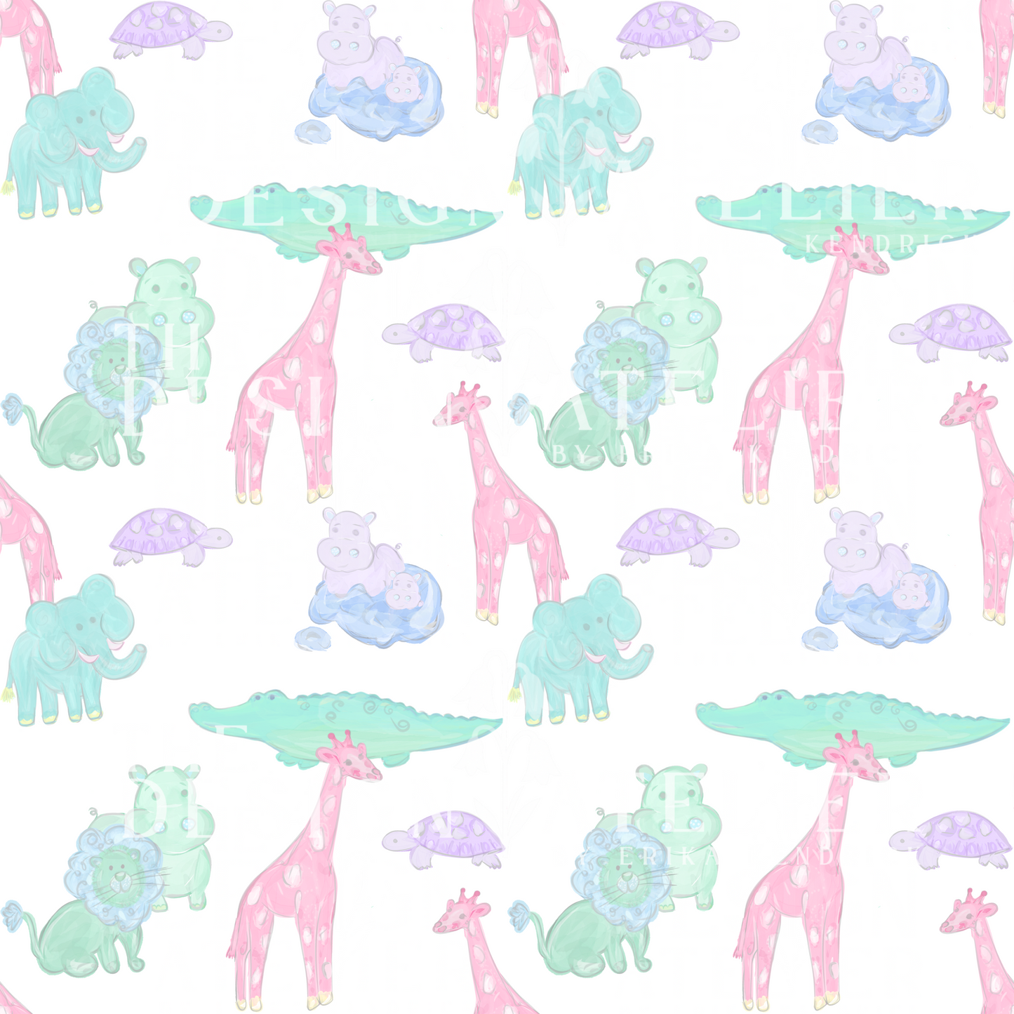 Wildly Proper Seamless Design with Textile Rights