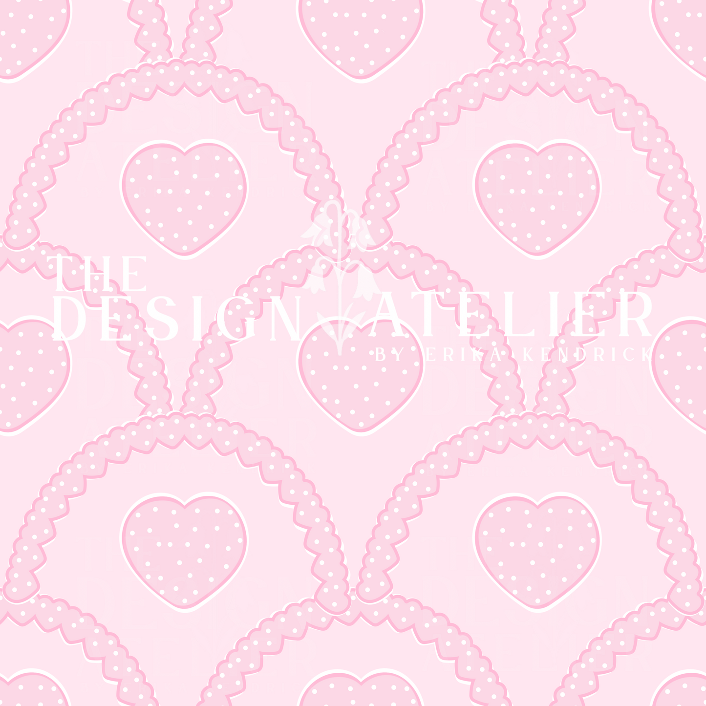 Simply Love Seamless Design with Textile Rights