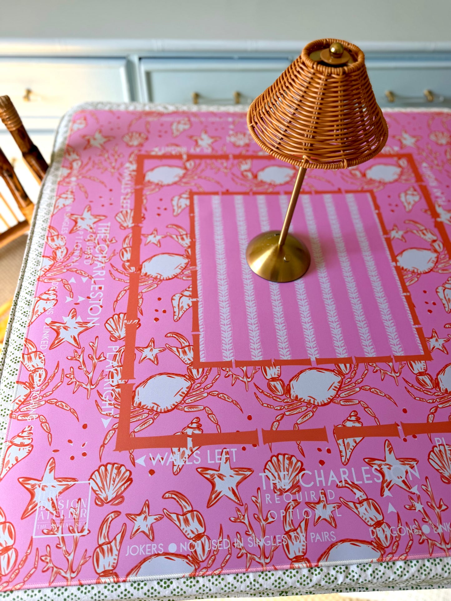 Single Sided Neoprene Mahjong Mat