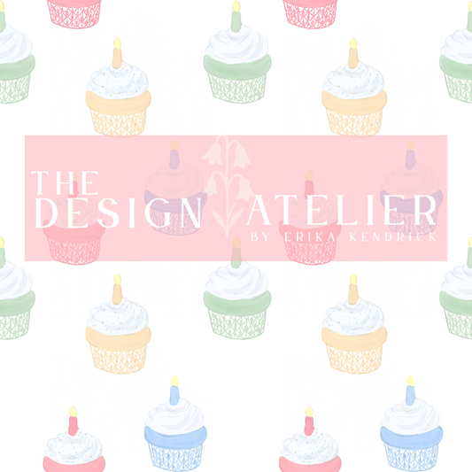 A Little Celebration Seamless Pattern with Textile Rights