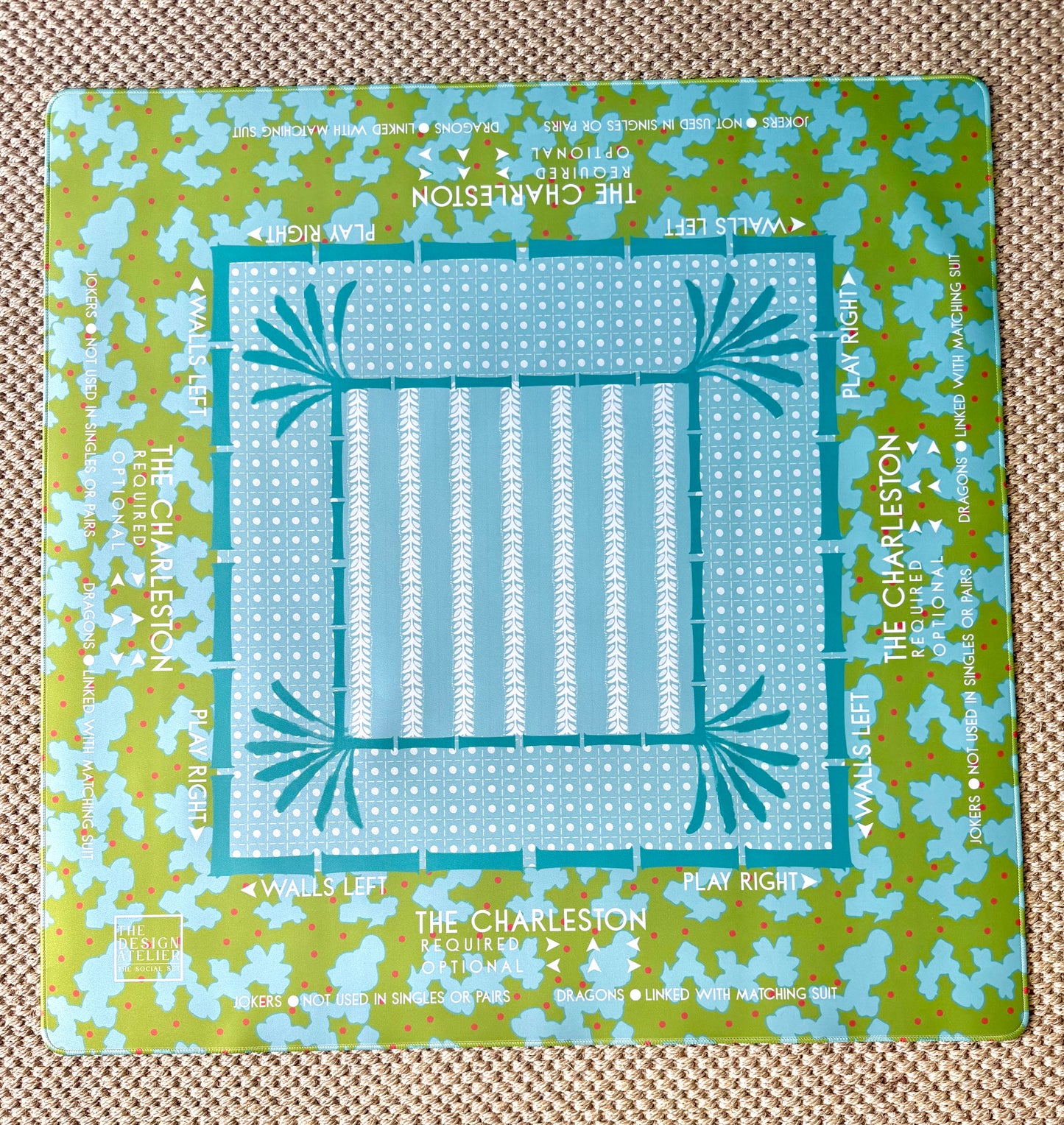 Single Sided Neoprene Mahjong Mat