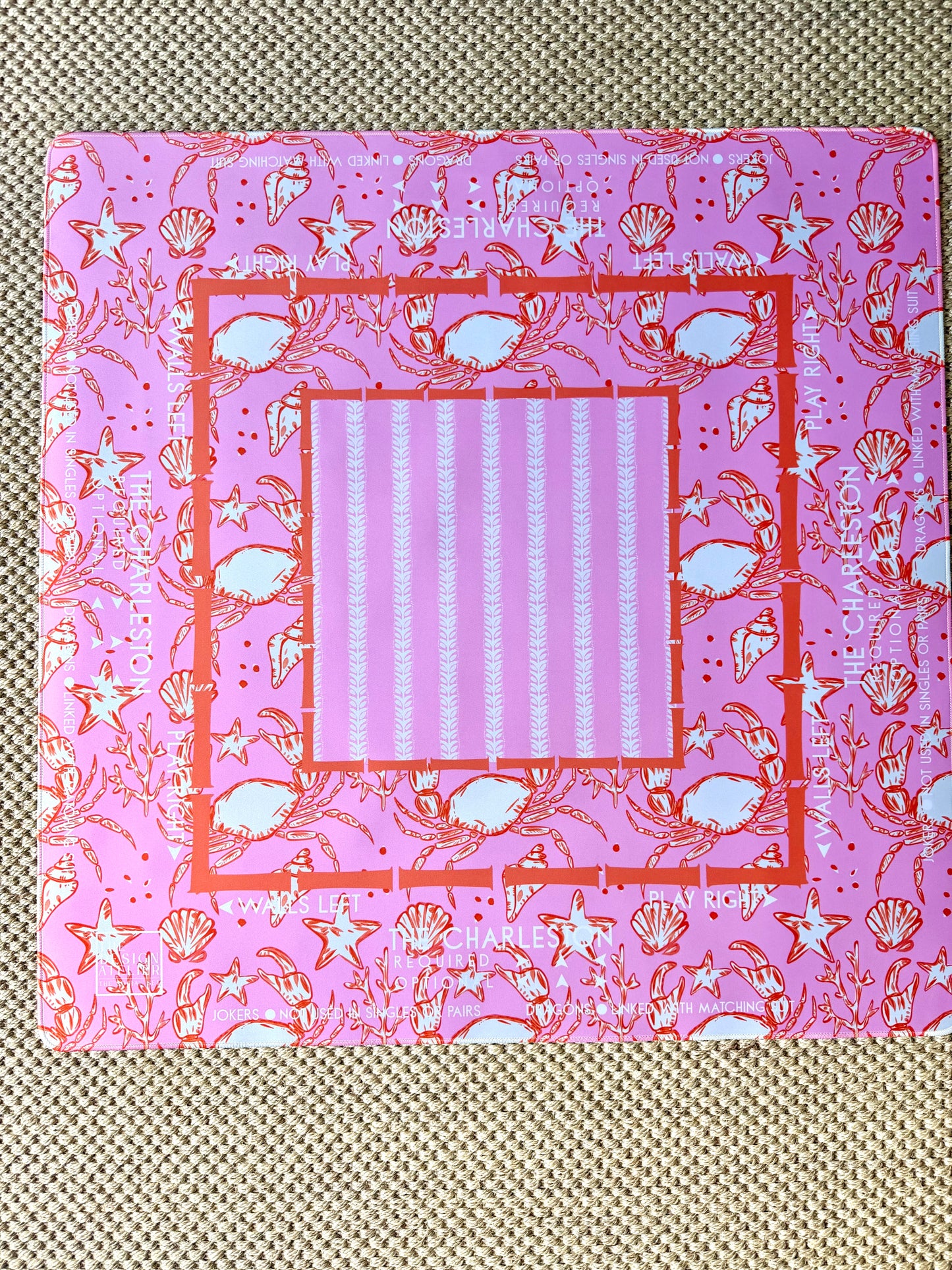 Single Sided Neoprene Mahjong Mat