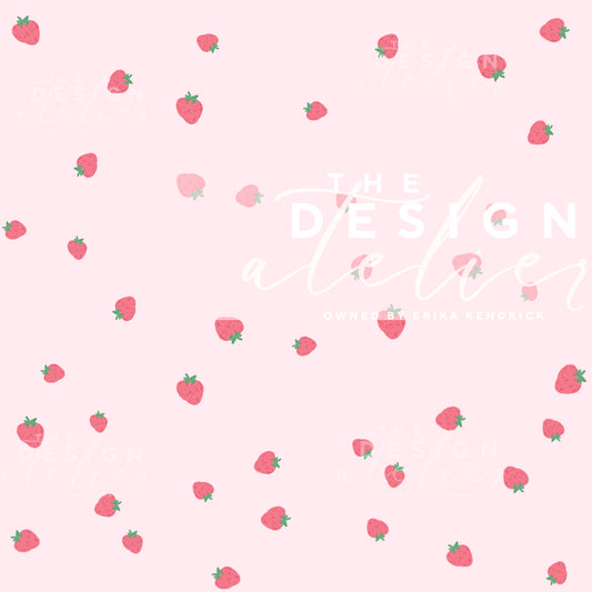 Berry Garden Seamless Pattern with Textile Rights
