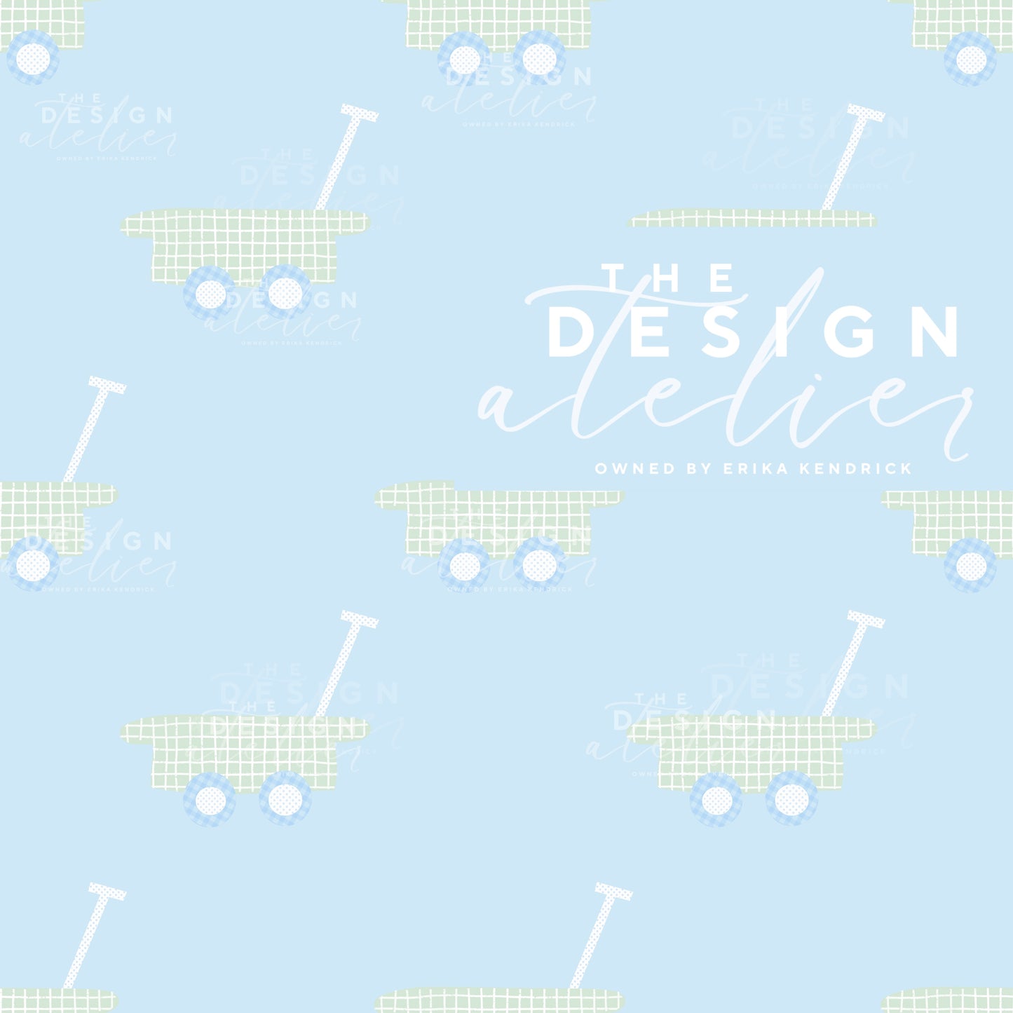 Rolling with Patterns Seamless Pattern with Textile Rights
