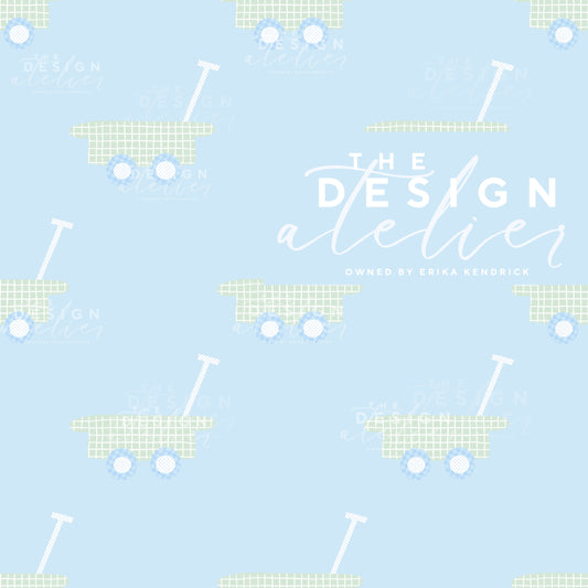Rolling with Patterns Seamless Pattern with Textile Rights