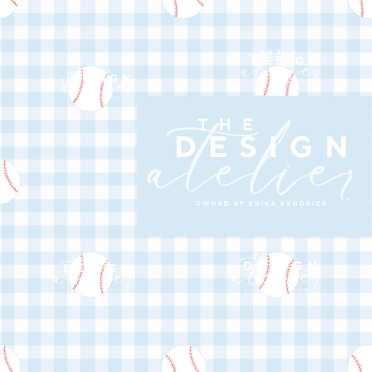 Between the Bases-Blue Seamless Pattern with Textile Rights