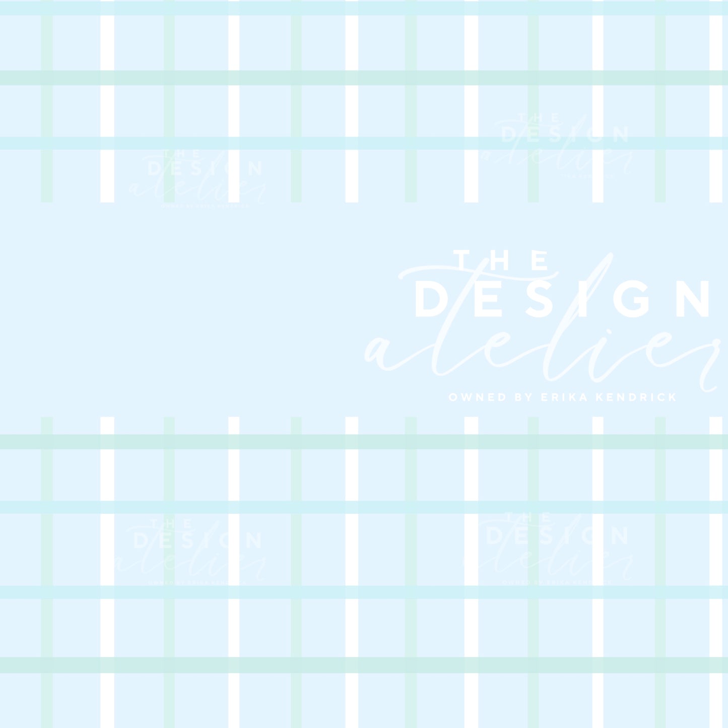 Chapel Charm Plaid Seamless Pattern with Textile Right