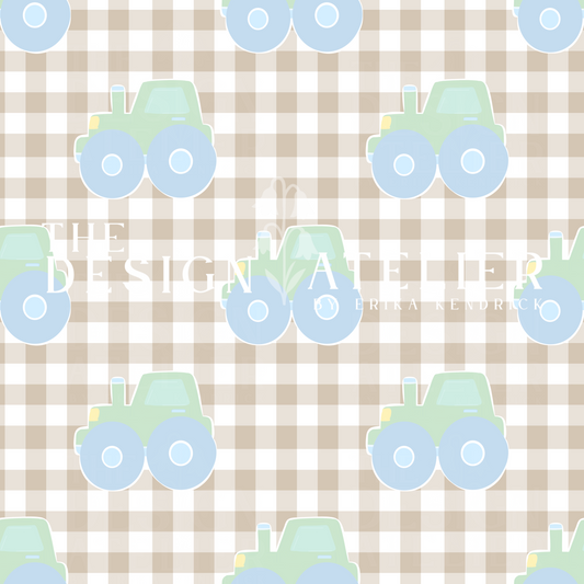 Cheasnut Hill Farm Seamless Pattern with Textile Rights