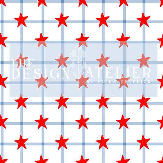 Freedom Rings Seamless Pattern with Textile Rights