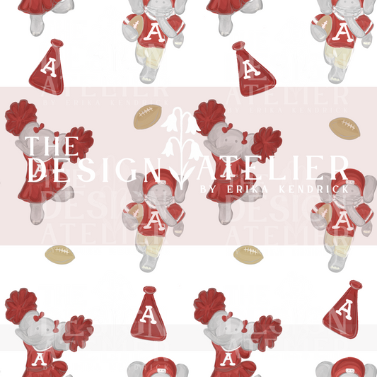Southern Saturdays AL Seamless Design with Textile Rights