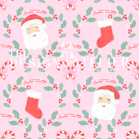 Season of Joy  Seamless Design with Textile Rights