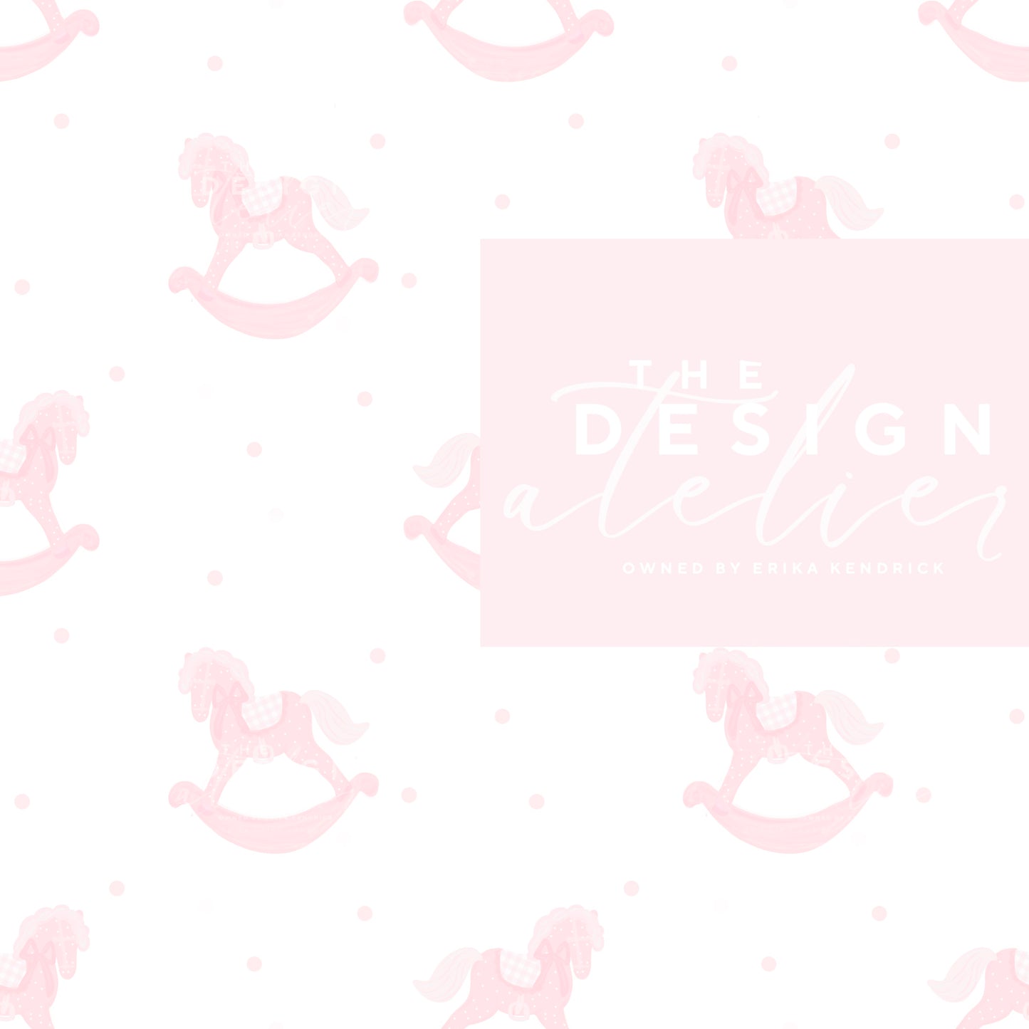 Petite Pony Parler Seamless Pattern with Textile Rights
