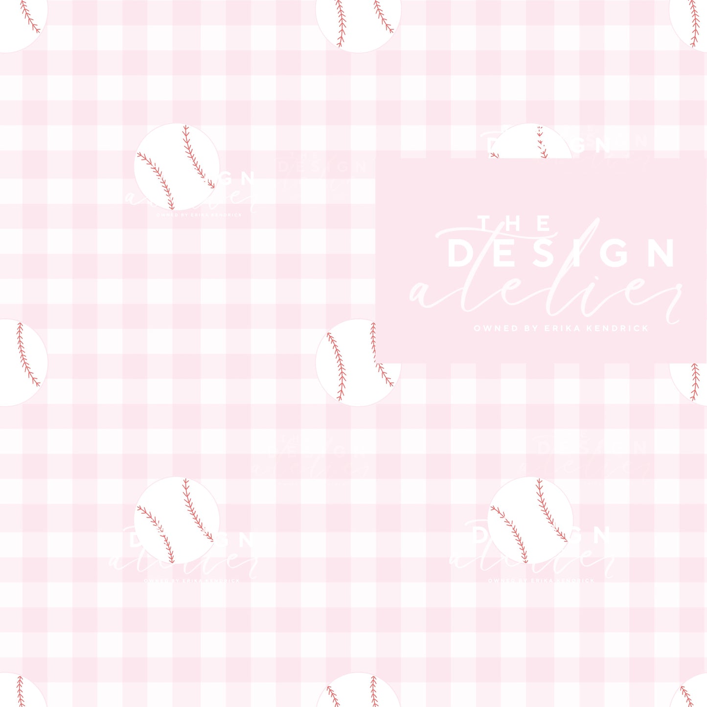 Between the Bases-Pink Seamless Pattern with Textile Rights