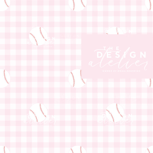 Between the Bases-Pink Seamless Pattern with Textile Rights