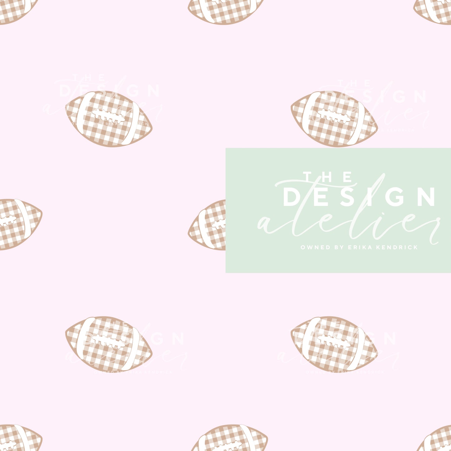 Gingham Gridiron-Pink Seamless Pattern with Textile Rights (Copy)