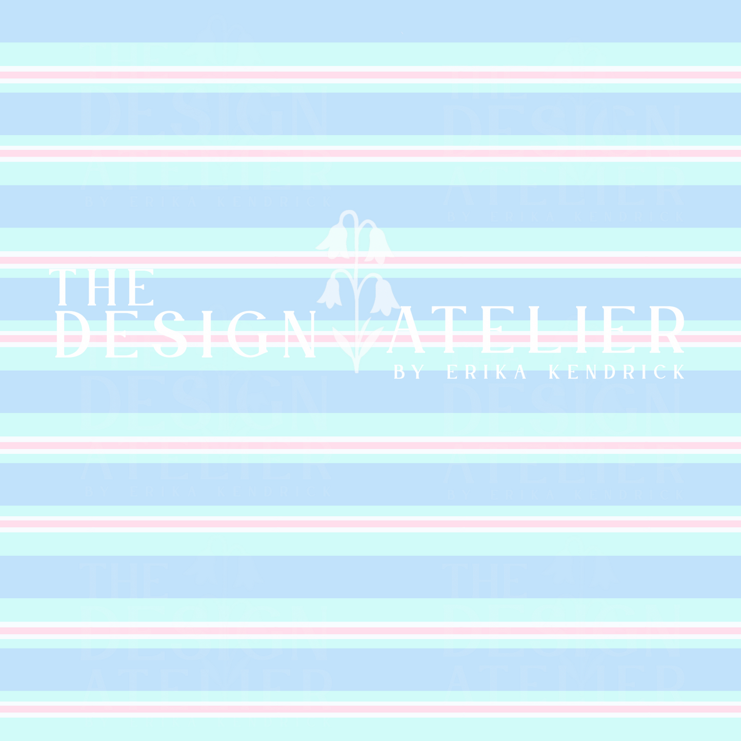Preppy Stripes Seamless Design with Textile Rights