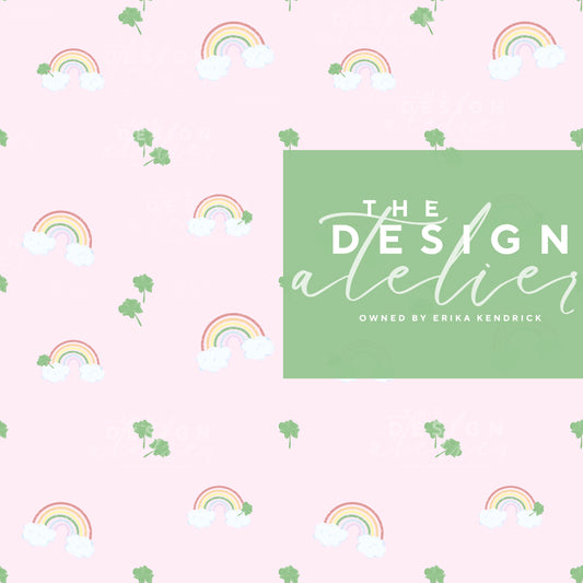 Shamrock Skies Seamless Pattern with Textile Rights (Copy)