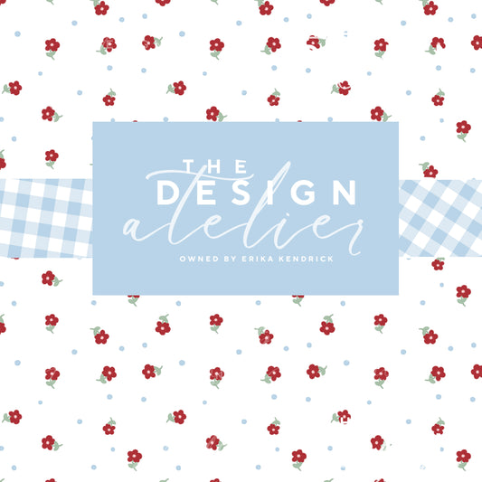 Sweet Liberty Seamless Pattern with Textile Rights