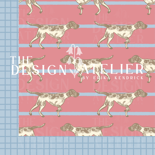 The Field Companion Seamless Pattern with Textile Rights